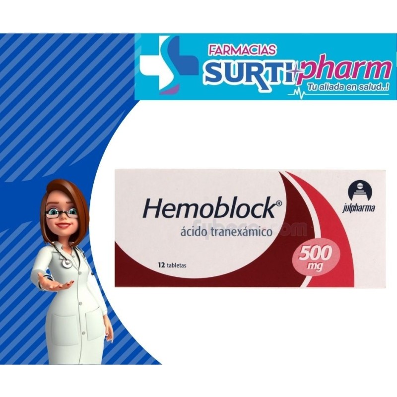 HEMOBLOCK TABx500MGx12