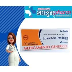 LOSARTAN TABx50MGx30...