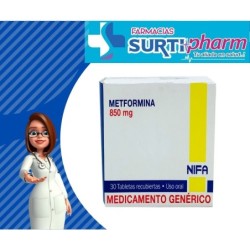 METFORMINA TAB RECx850MGx30x3B NIFA