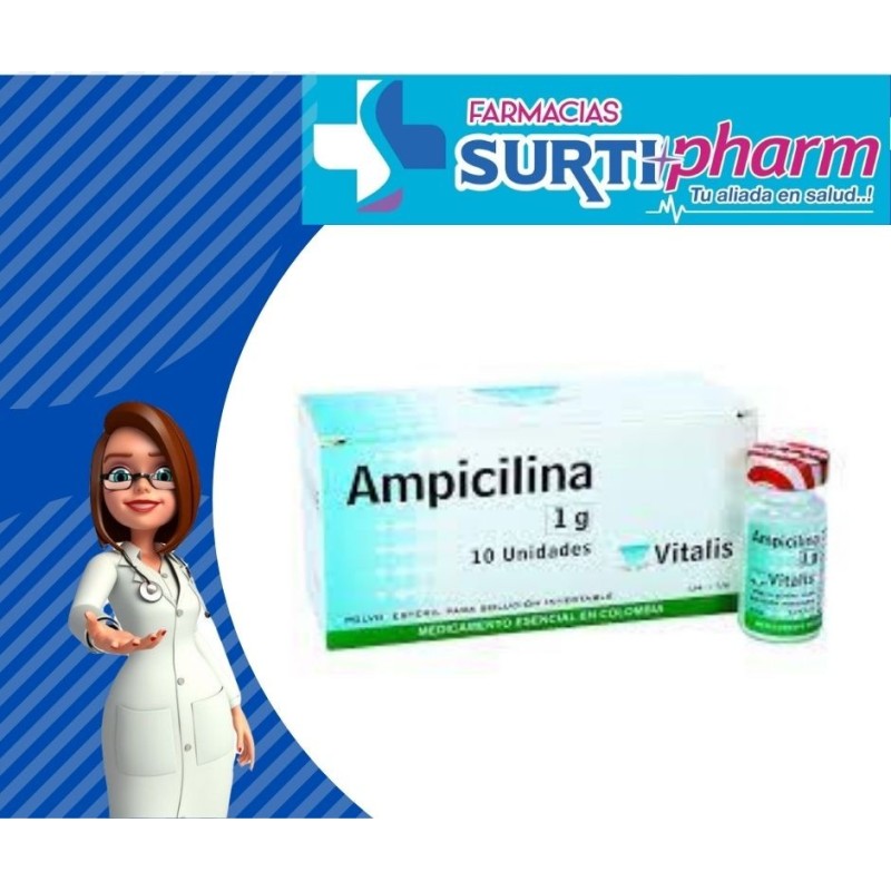 'AMPICILINA AMPx1GRx10 VITL'