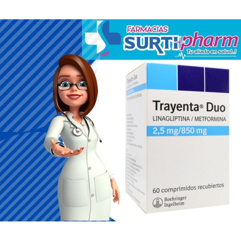 TRAYENTA-DUO COM-RECx2.5/850MGx60