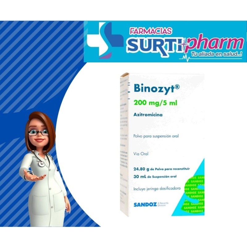 BINOZYT SUSx200MG/5MLx30ML