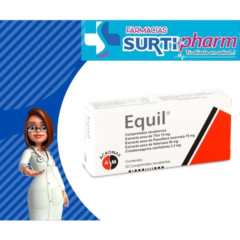 EQUIL COM-RECx75/75/50/2.5MGx20