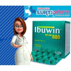 IBUWIN PLUS 600MG X 30 GEL...