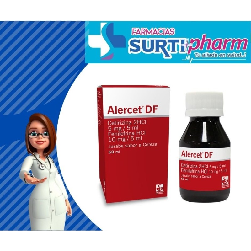 'ALERCET DF JBEx10/5MG/5MLx60ML'