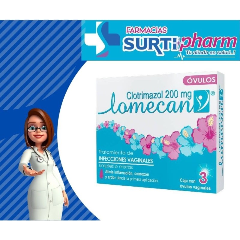 LOMECAN OVU-VAGx200MGx3