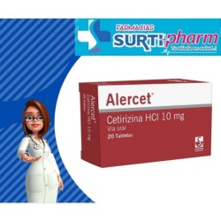 'ALERCET 10MG TABLETA X20'