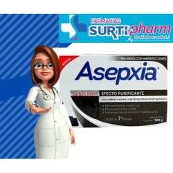 'JABON ASEPXIA CARBON DETOX*100GR'