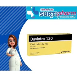 'DAVINTEX 120 MG CAJA X 10...