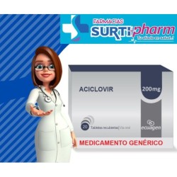 'ACICLOVIR TAB-RECx200MGx20...