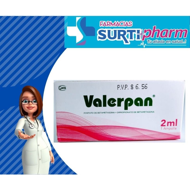 VALERPAN INYECTx2/5MGx1MLX1AMP