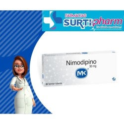 'NIMODIPINO TAB-RECx30MGx20...