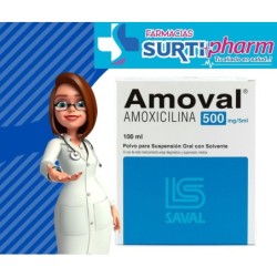 AMOVAL SUSx500MG/5MLx100ML