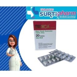 BIDICA TABx25MGx20x2B