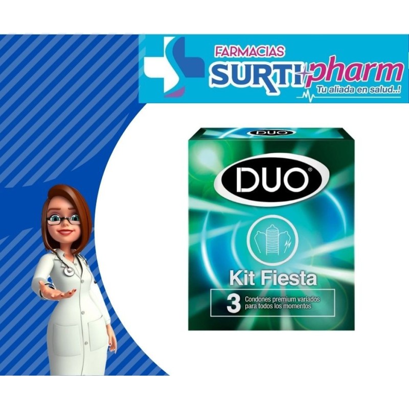 'PRESERV DUO KIT FIESTAx3'