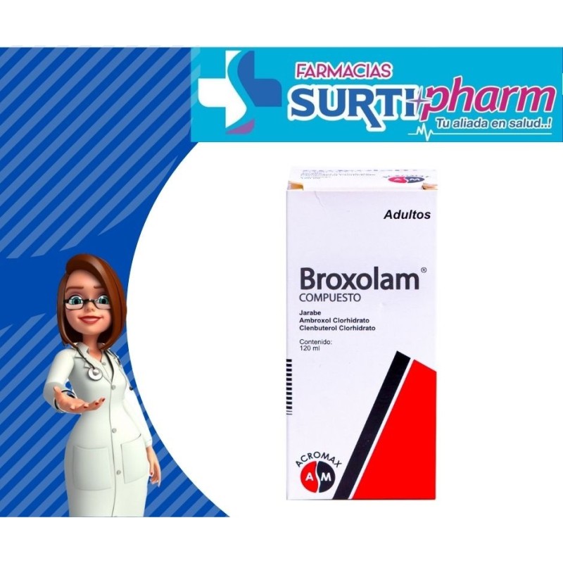 BROXOLAM COM JBE ADULTOx15MGx120ML