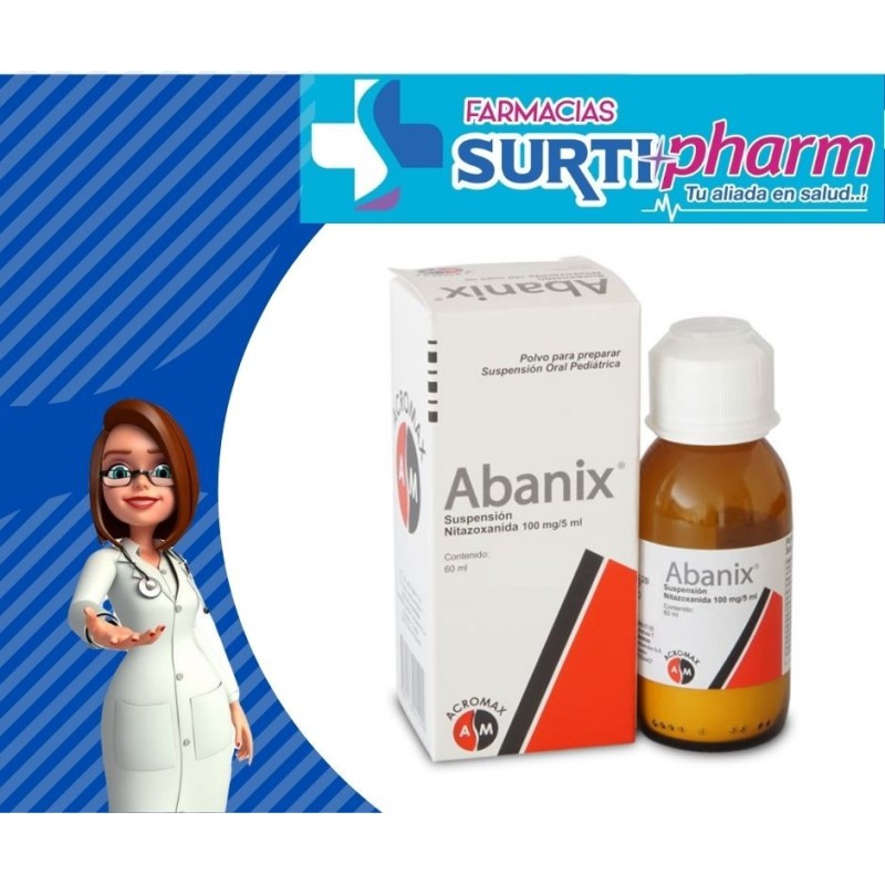 ABANIX SUSx100MG/5MLx60ML