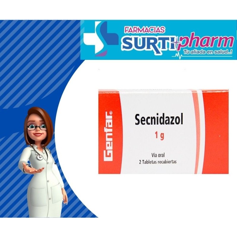 SECNIDAZOL TAB-RECx1GRx2 GENF