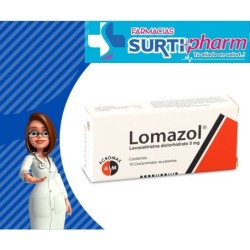 LOMAZOL COM-RECx5MGx10