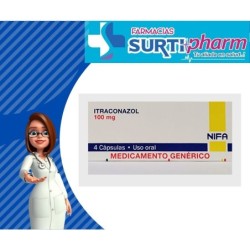 ITRACONAZOL CAPx100MGx4 NIFA