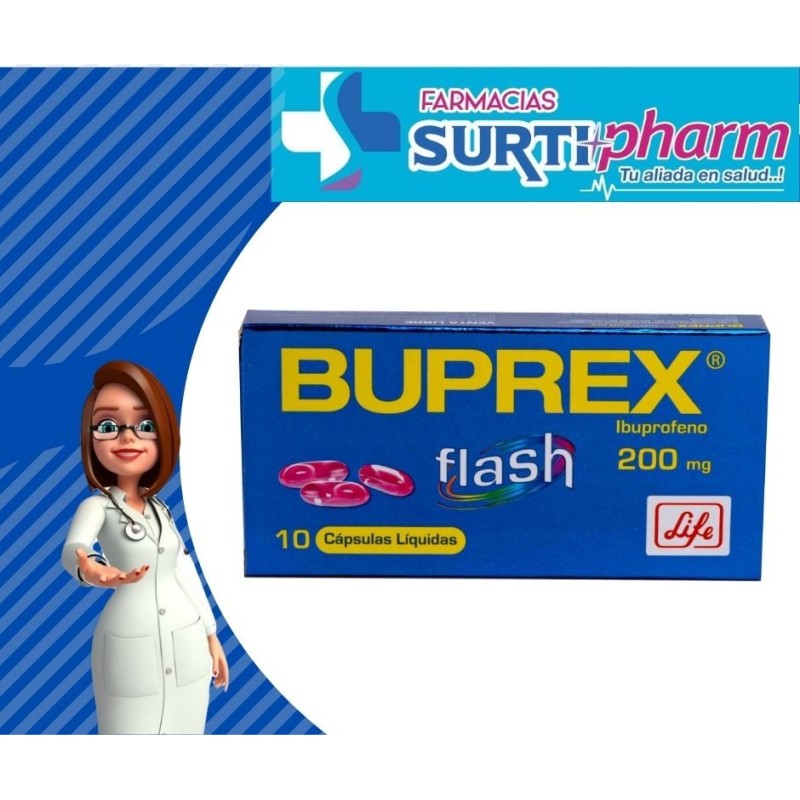 BUPREX FLASH CAPx200MGx10