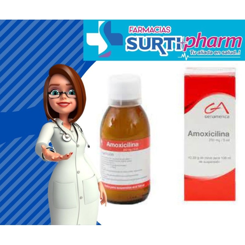 AMOXICILINA SUSx500MG/5MLx100ML GEN