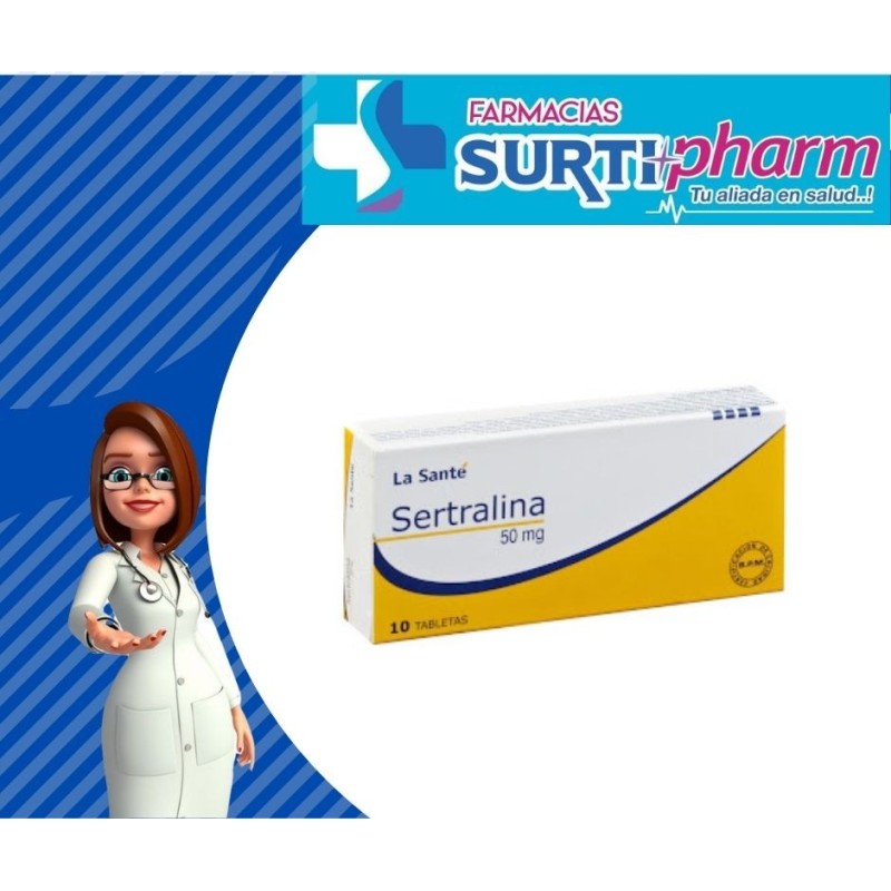 SERTRALINA TABx50MGx10 LSTE