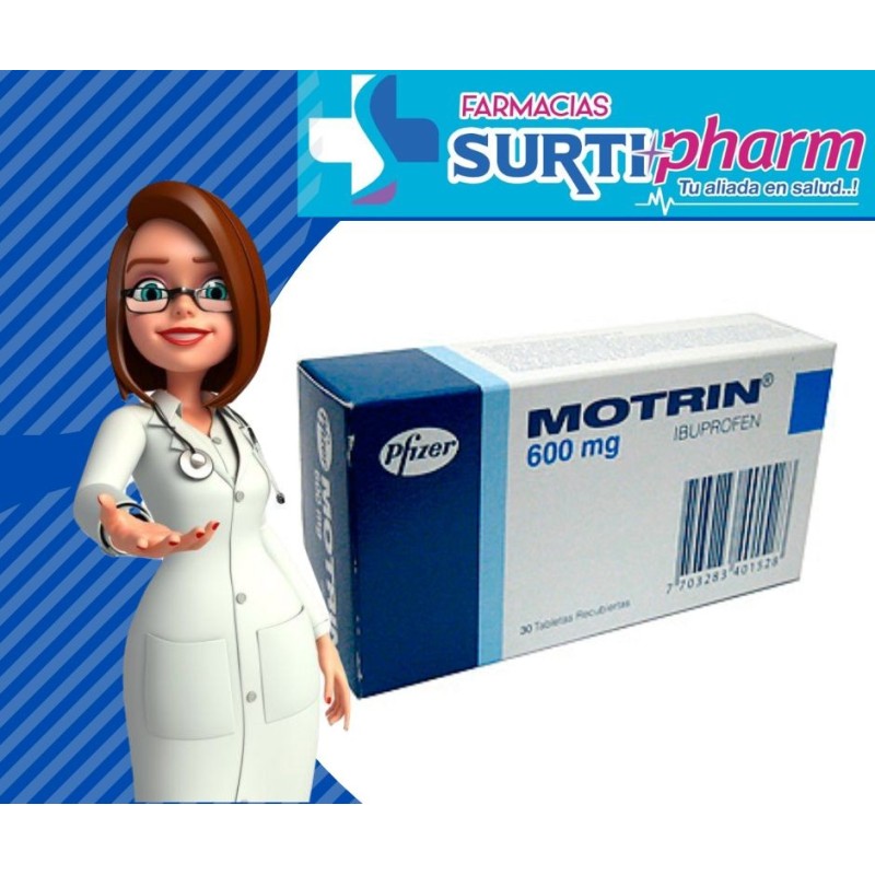 MOTRIN TAB-RECx600MGx30
