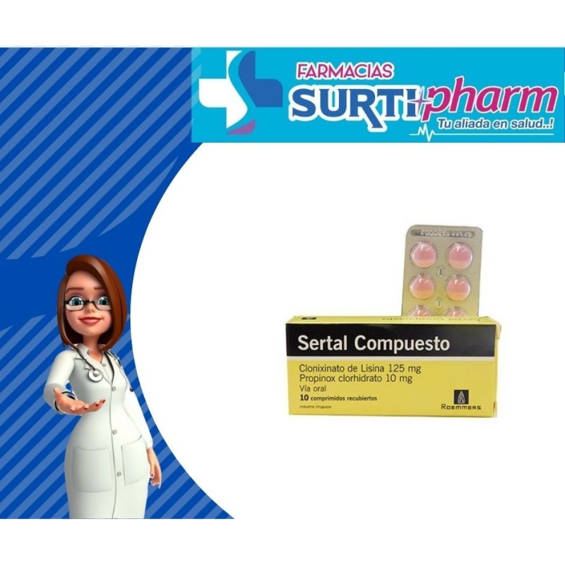 SERTAL COMP COM-RECx125/10MGx20