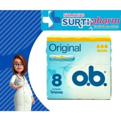 TAMPONES OB MEDIOx8