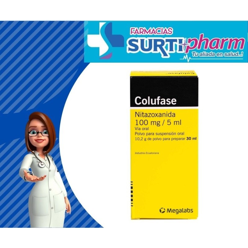 COLUFASE SUSx100MG/5MLx30ML