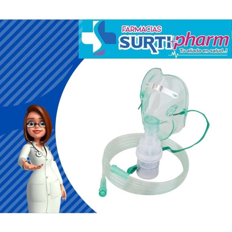 MASCARILLA NEBULIZADOR ADULTO