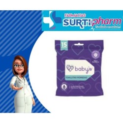 PAÑITOS BABYS ALOEx15