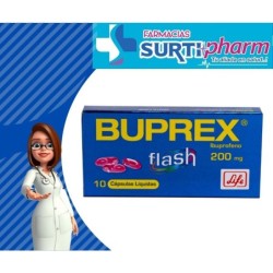 'BUPREX FLASH CAPx200MGx10'