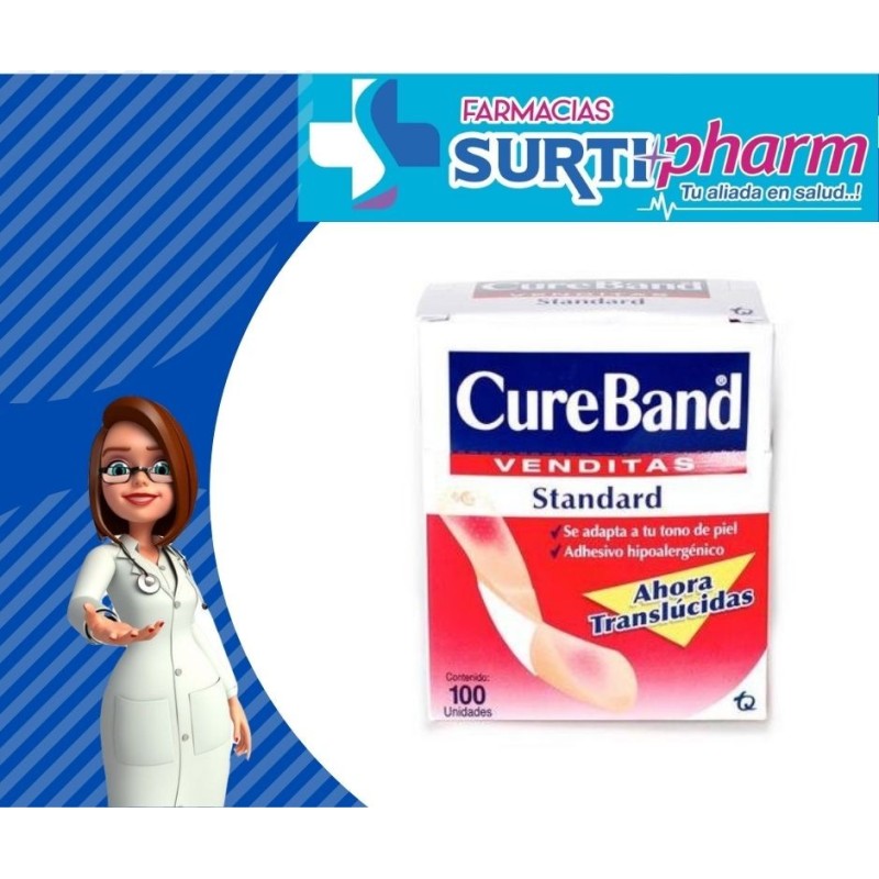 CURITA CUREBAND STANDARDx100