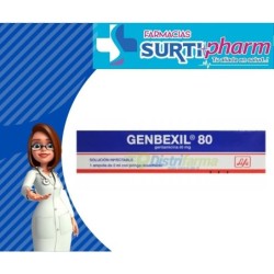 'GENBEXIL AMP-INYx80MGx2ML+JERING'