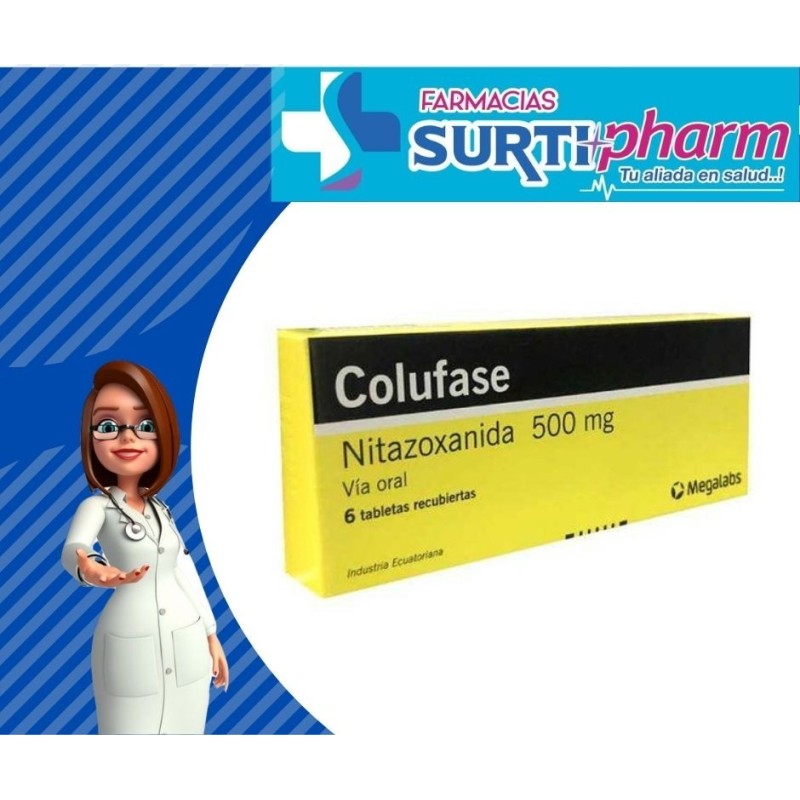 COLUFASE TAB-RECx500MGx6