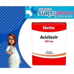 ACICLOVIR TABx800MGx10 GENF