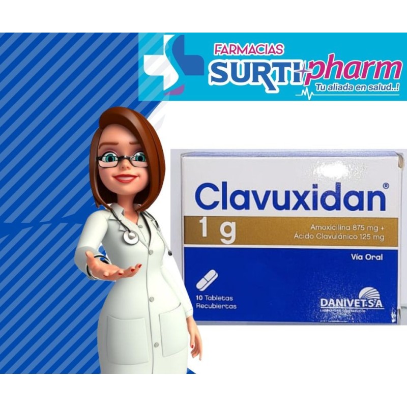 CLAVUXIDAN TAB-RECx1000MGx10