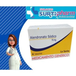 'ALENDRONATO SODIC TABx70MGx4 LSTE'