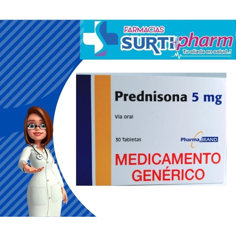 PREDNISONA TABx5MGx30 PHAR