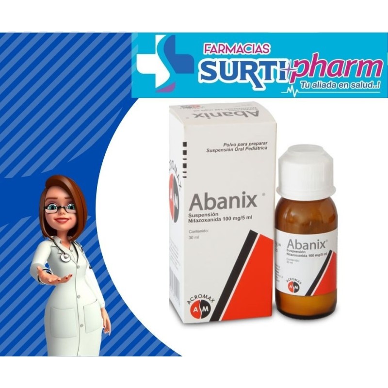 'ABANIX SUSx100MG/5MLx30ML'