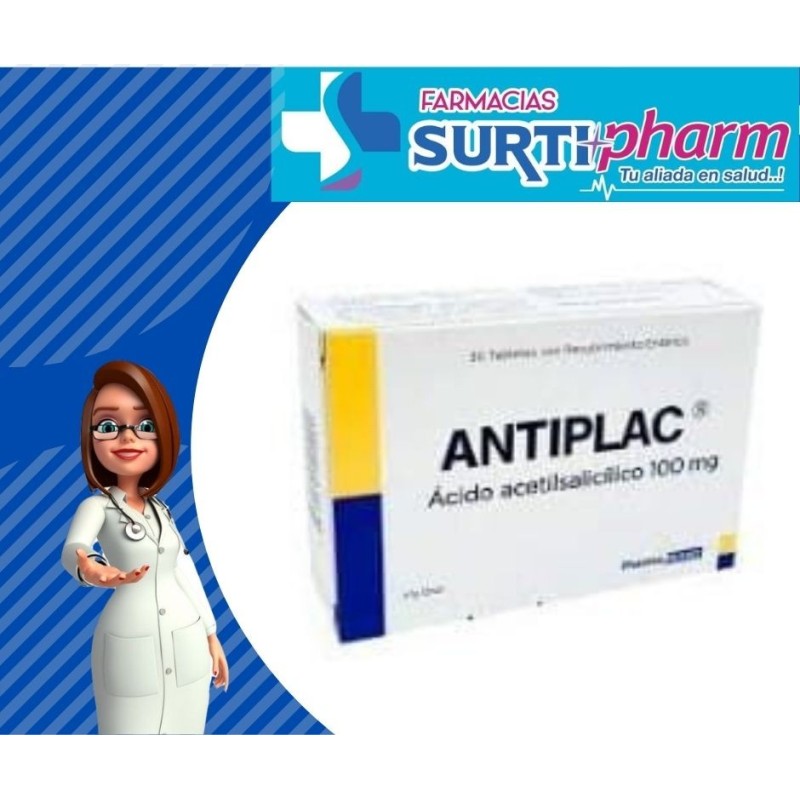 ANTIPLAC TAB-RECx100MGx30