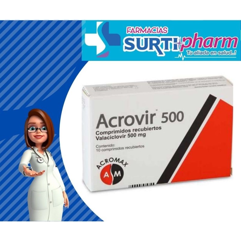 ACROVIR COM-RECx500MGx10