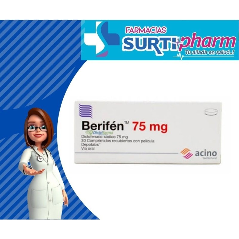 BERIFEN-RETARD TABx75MGx30