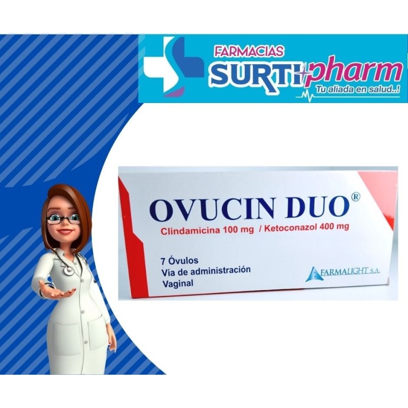 OVUCIN-DUO OVUx100/400MGx7