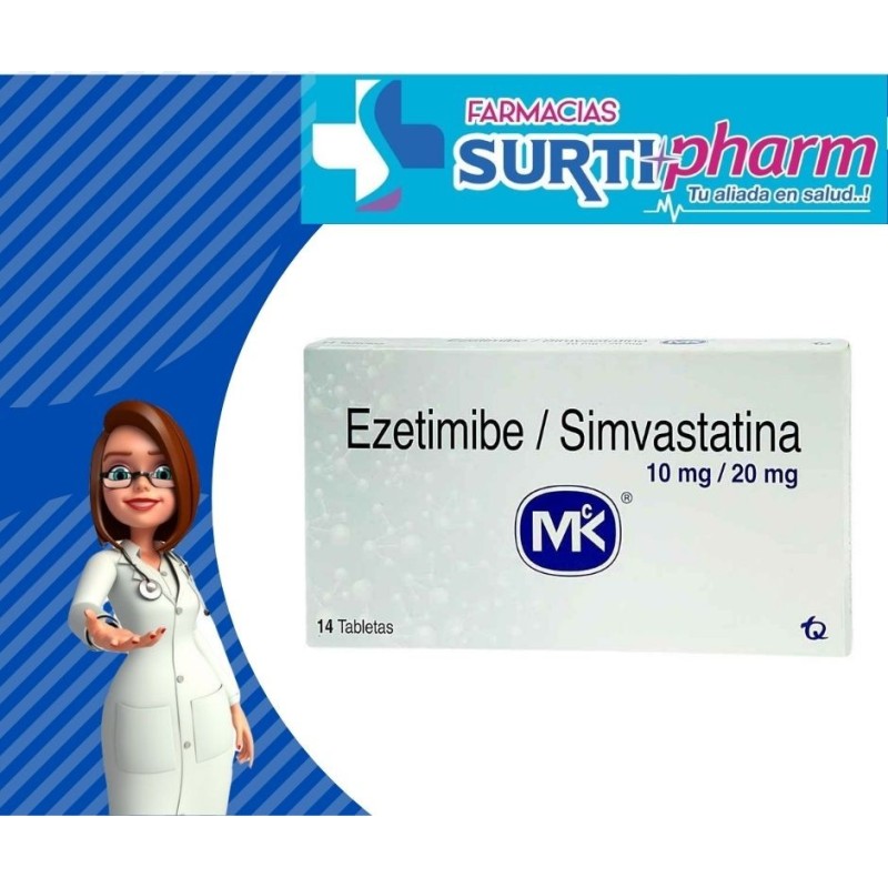 'EZETIMIBE-SIM TAB-RECx10/20MGx14 MK'