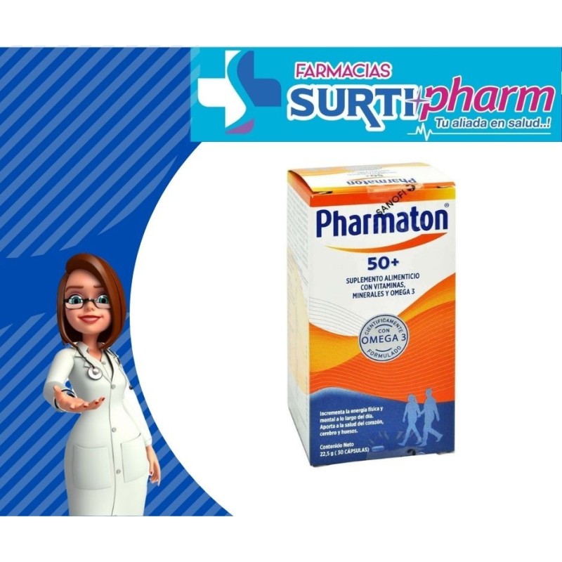 'PHARMATON 50+ OMEGA CAPx30'