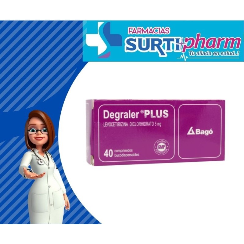 'DEGRALER PLUS COMx5MGx10'