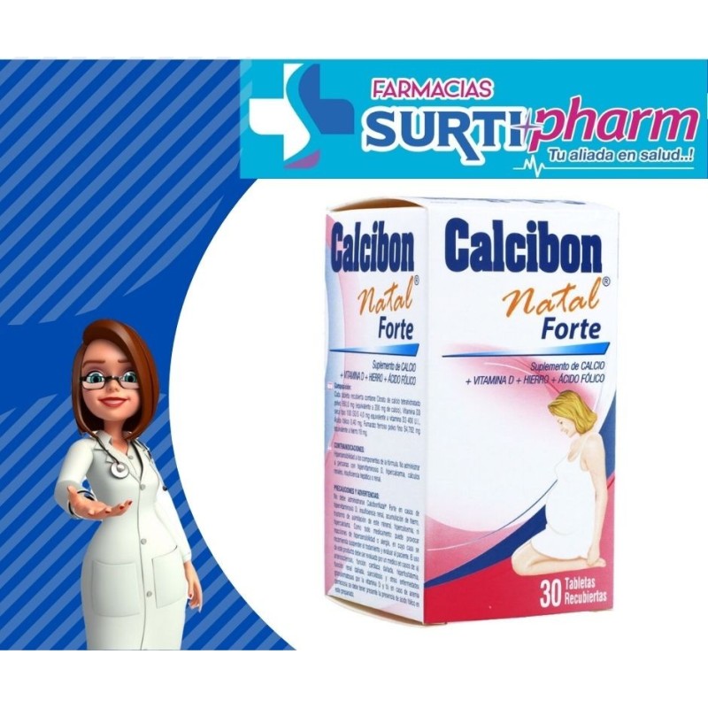 'CALCIBON NATAL FORTE TAB-RECx30'